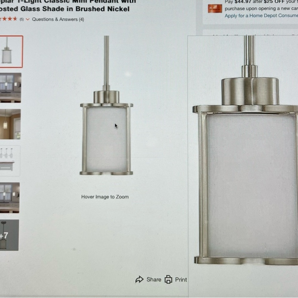 Pendant light - Picture 2 of 2